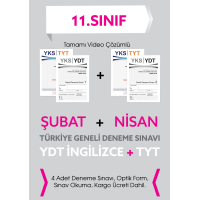 Türkiye Geneli Deneme Sınavı (TGS) - 11. Sınıf - Şubat/Nisan Sınavları