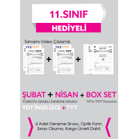 Türkiye Geneli Deneme Sınavı (TGS) - 11. Sınıf - Şubat/Nisan + 10'lu YDT BOX SET