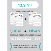 Türkiye Geneli Deneme Sınavı (TGS) - 12. Sınıf - Şubat/Nisan Sınavları