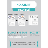 Türkiye Geneli Deneme Sınavı (TGS) - 12. Sınıf - Şubat/Nisan + 10'lu YDT BOX SET